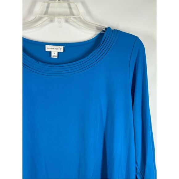 Susan Graver Poly Spandex tunic Size X Large - Picture 5 of 8